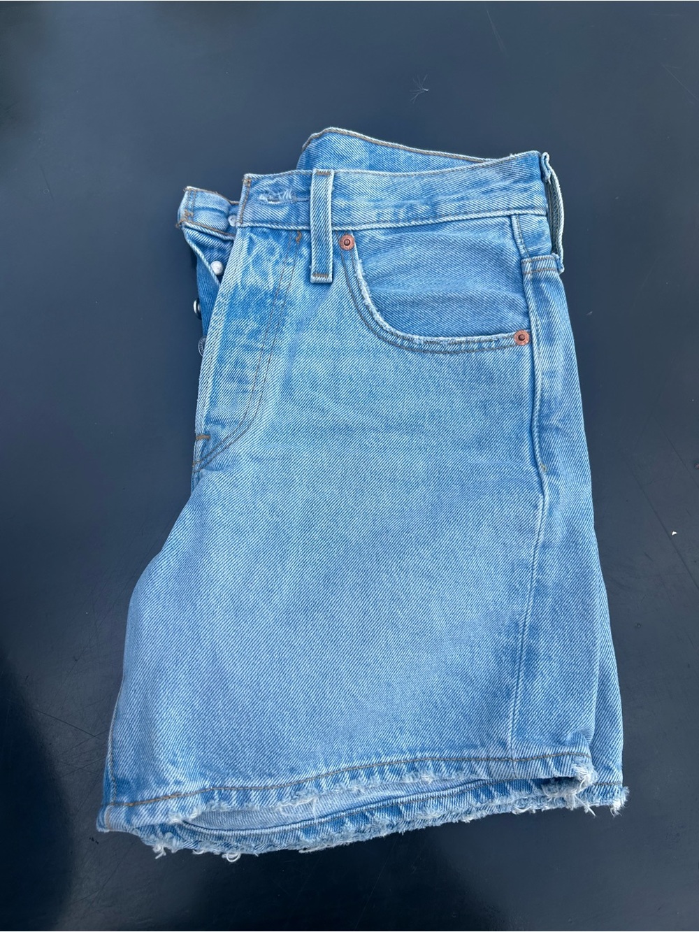 Buttonfly Levi shorts